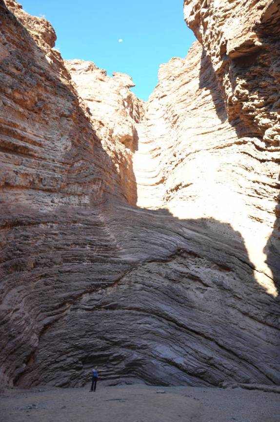O majestoso Anfiteatro, no Vale das Conchas, próximo à Cafayate - Argentina